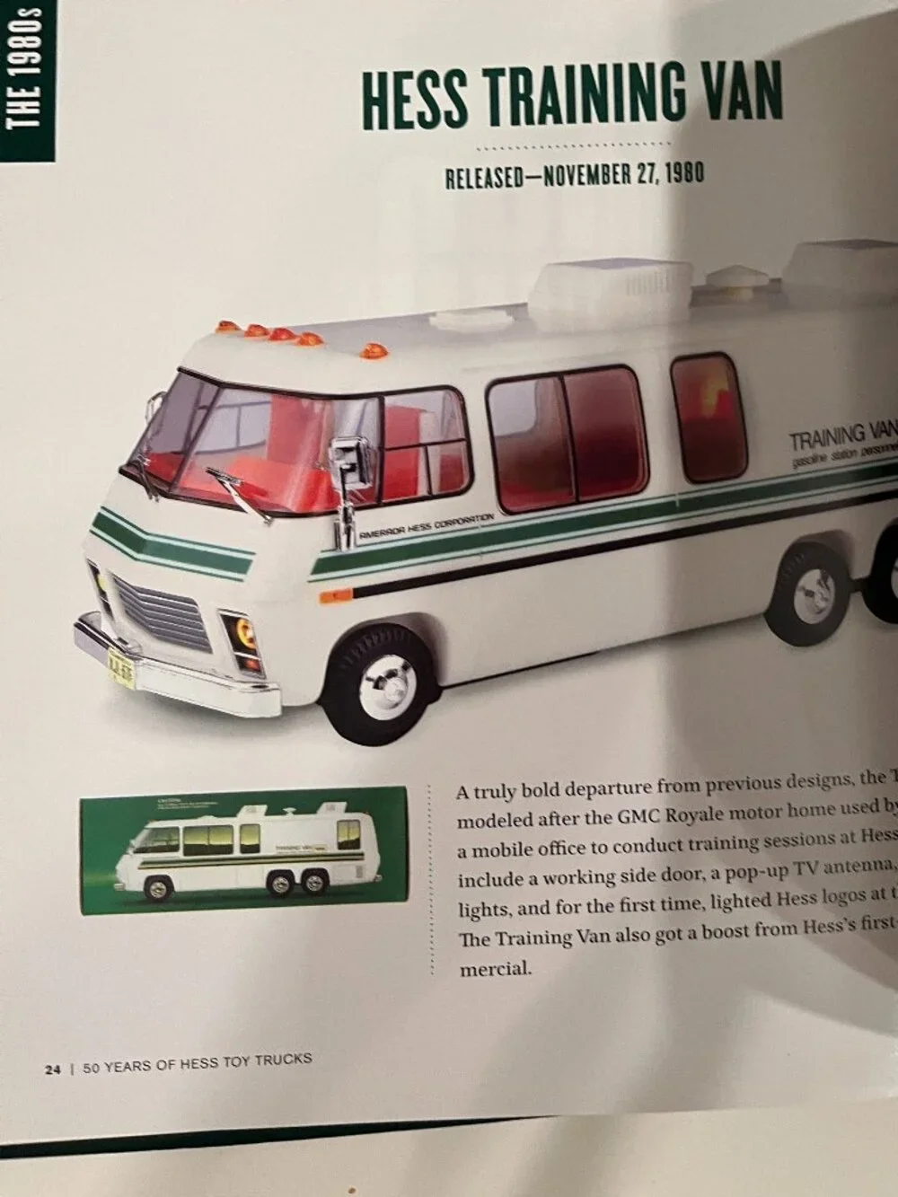 Hess 50 Years of Hess Toy Trucks Hardcover Book 50th Anniversary Collector Guide